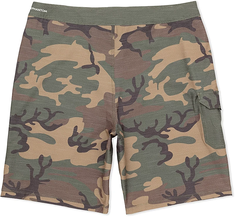 Hurley Men's Phantom Eco Weekender Slub Cargo Swim Shorts 9 in.