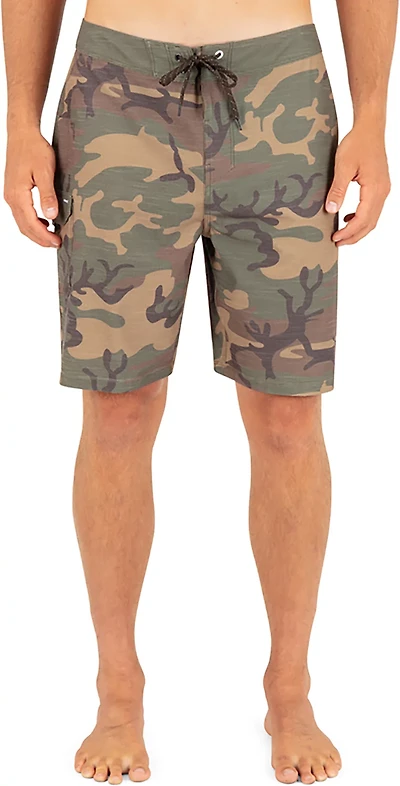 Hurley Men's Phantom Eco Weekender Slub Cargo Swim Shorts 9 in.