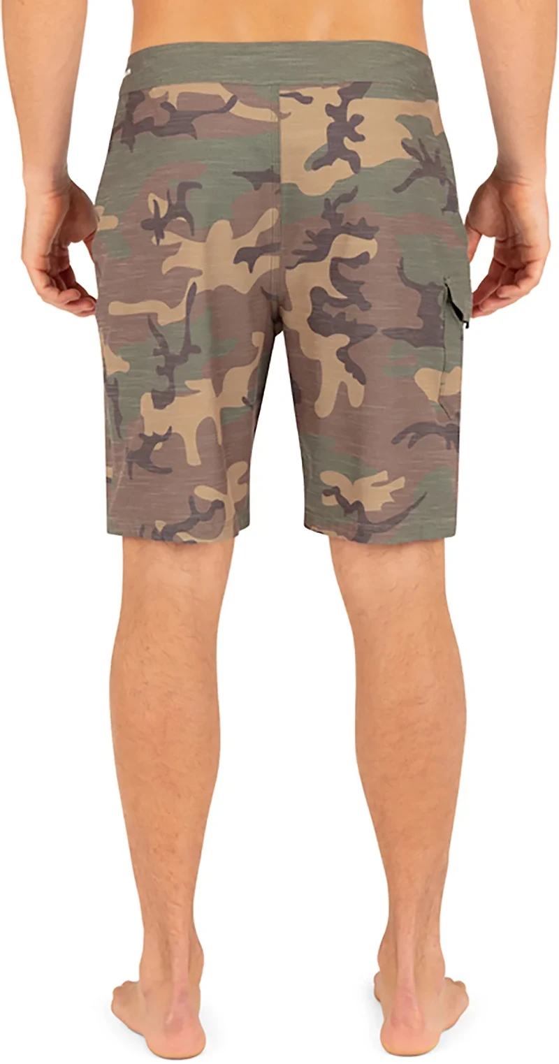 Hurley Men's Phantom Eco Weekender Slub Cargo Swim Shorts 9 in.