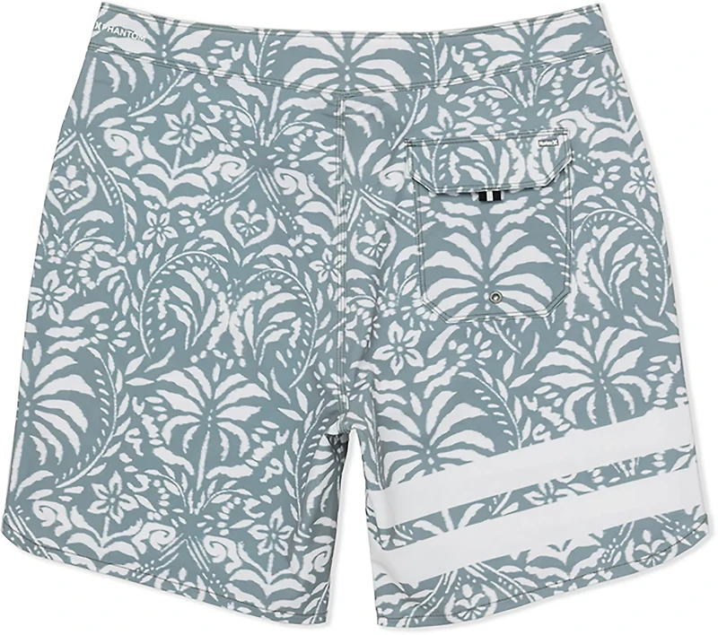 Hurley Men's Phantom Eco Block Party Engineered Swim Shorts 7 in.
