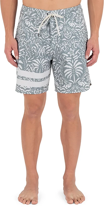 Hurley Men's Phantom Eco Block Party Engineered Swim Shorts 7 in.