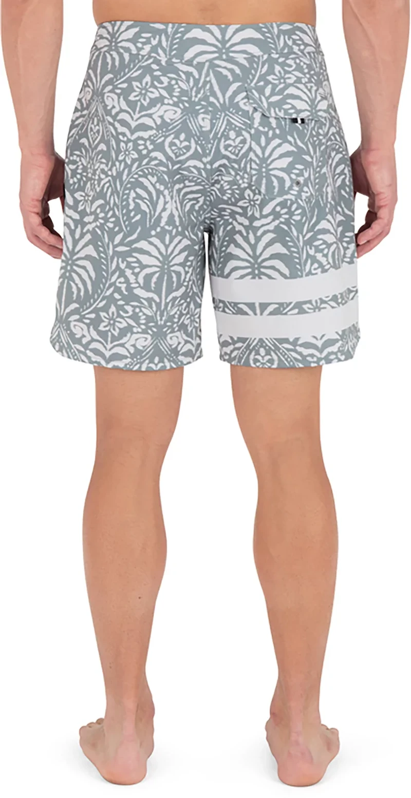 Hurley Men's Phantom Eco Block Party Engineered Swim Shorts 7 in.