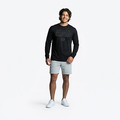'47 Dallas Mavericks Iced Framework Franklin Long Sleeve Graphic T-shirt