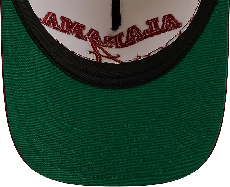 New Era Adults' Alabama Crimson Tide Arch Mascot MM 950AF Cap