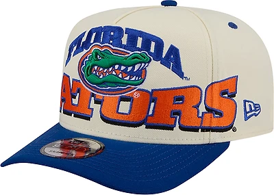 New Era Adults' Florida Gators Arch Mascot MM 9FIFTY Adjustable Fit Cap