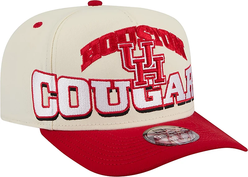 New Era Adults' Houston Cougars Arch Mascot MM 950AF Cap