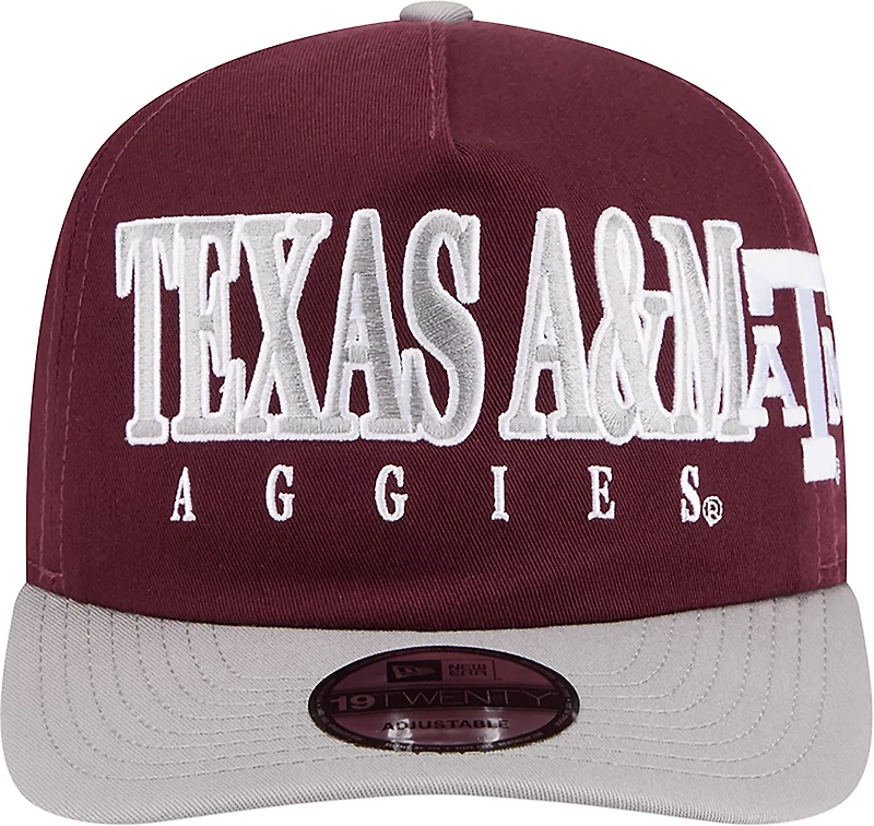 New Era Adults' Texas A&M Aggies Full Front MM 1920 Cap