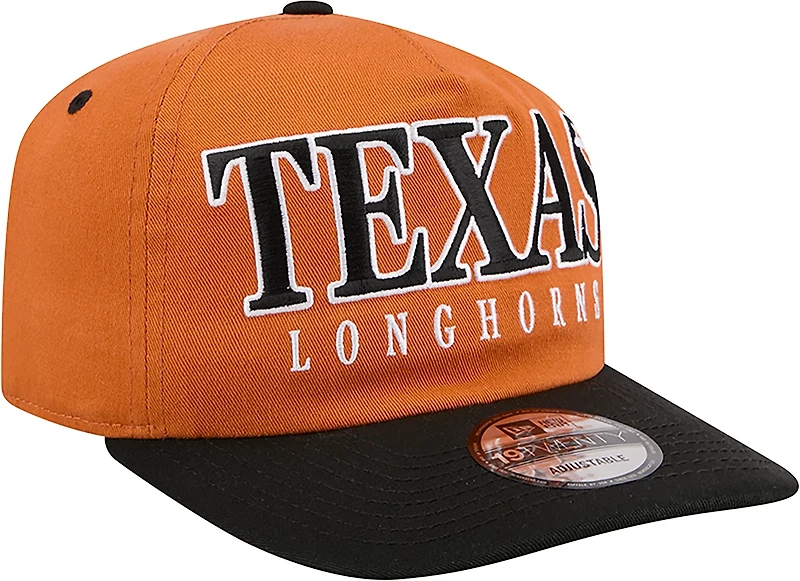 New Era Adults' Texas Longhorns Full Front MM 1920 Cap