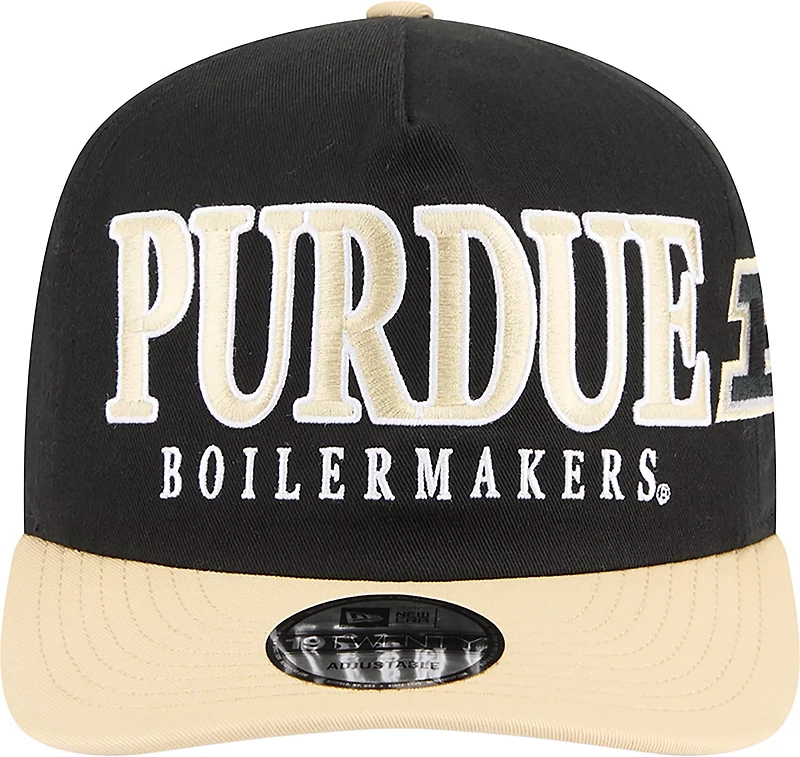 New Era Adults' Purdue Boilermakers Full Front MM 1920 Cap