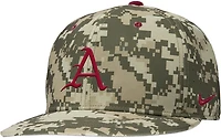 Nike Adults' Arkansas Onfield Camo Fitted Baseball Cap