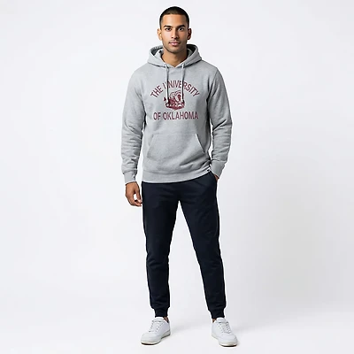 '47 Men's Oklahoma Sooners Arch Wagon Pivotal Headline Hoodie