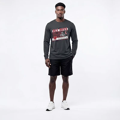 '47 Men's Ole Miss Rebels Year Football Helmet Regional Franklin Long Sleeve T-shirt