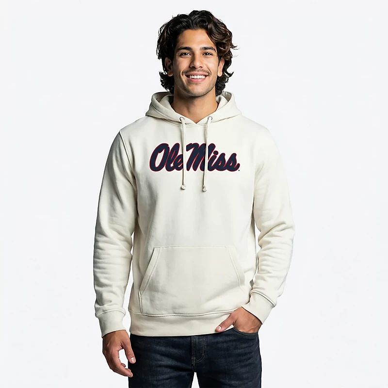 '47 Men's Ole Miss Rebels Script Imprint Headline Hoodie
