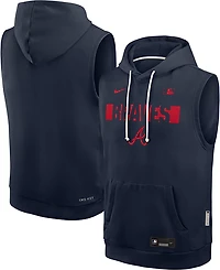 Nike Men’s Atlanta Braves AC Standard Issue Sleeveless Hoodie