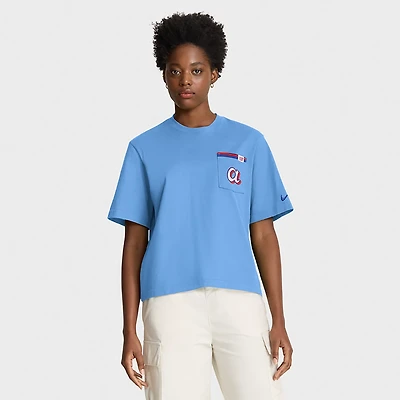 Nike Women’s Atlanta Braves City Connect Short-Sleeve Pocket T-Shirt