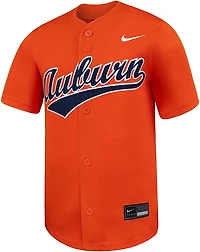Nike Boys' Auburn University Limited Full Button Baseball Jersey