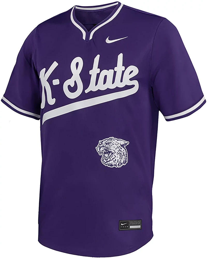 Nike Men's Kansas State University Limited V-neck Baseball Jersey