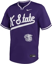 Nike Men's Kansas State University Limited V-neck Baseball Jersey
