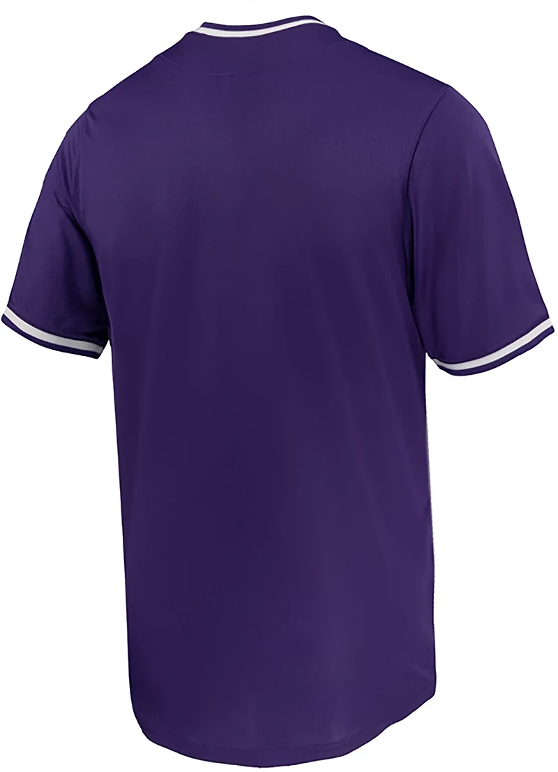 Nike Men's Kansas State University Limited V-neck Baseball Jersey