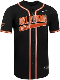 Nike Men's Oklahoma State University Limited Full Button Baseball Jersey
