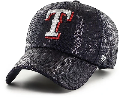 '47 Texas Rangers Women's Dazzle Logo Clean Up Cap