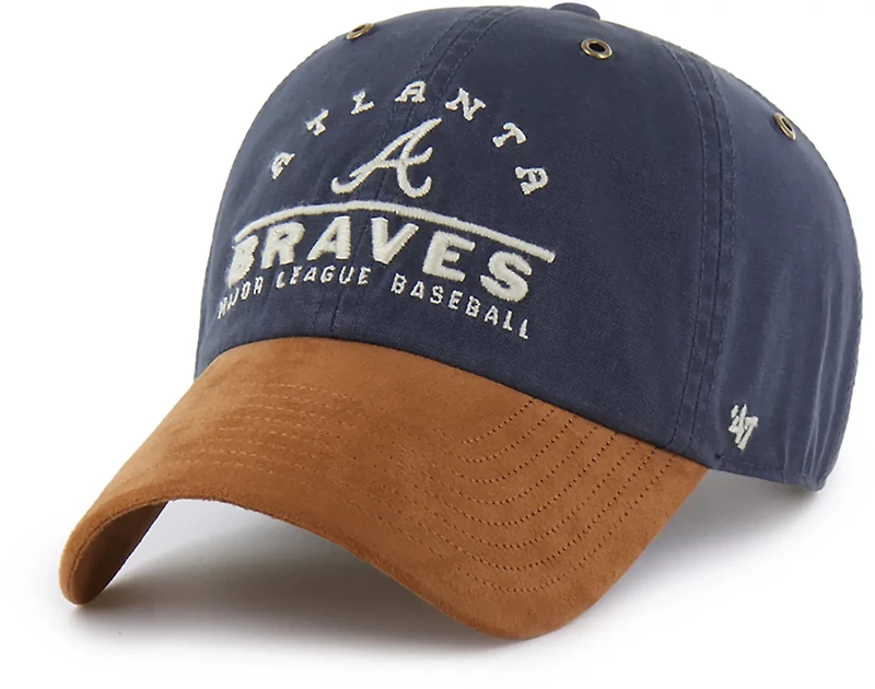 '47 Atlanta Braves Windham Suede Clean Up Cap