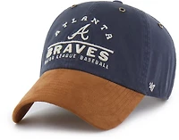 '47 Atlanta Braves Windham Suede Clean Up Cap