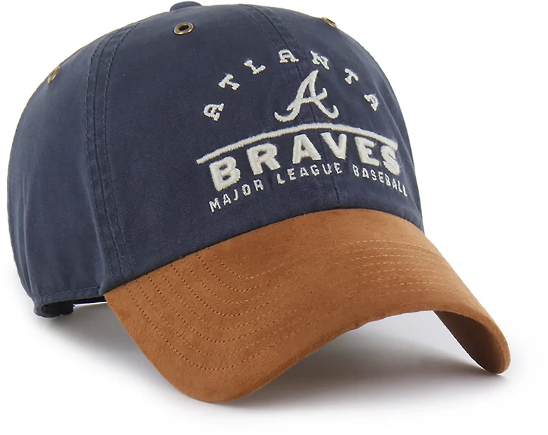 '47 Atlanta Braves Windham Suede Clean Up Cap