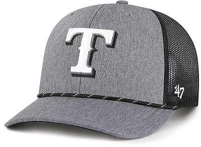 '47 Texas Rangers Carbon Rope Trucker Cap