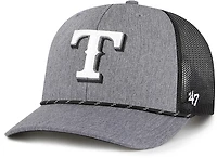 '47 Texas Rangers Carbon Rope Trucker Cap