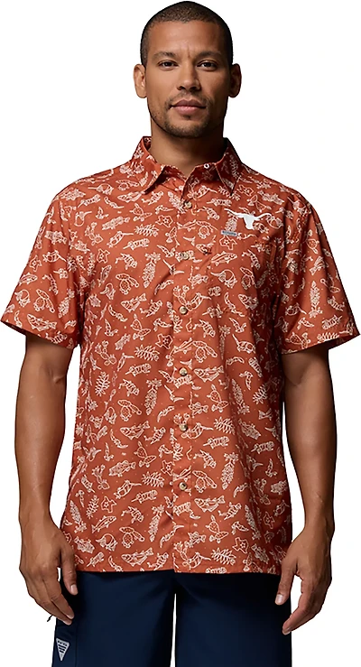 Columbia Sportswear Men's University of Texas Super Slack Tide Shirt