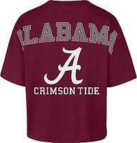 47 Women's Alabama Back Out Foundation Crop DS T-shirt