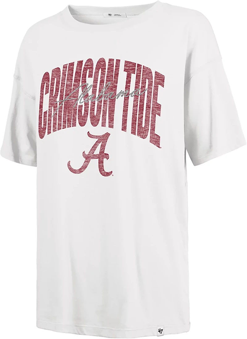 '47 Women's Alabama Crimson Tide Muse Sadie Short Sleeve T-shirt