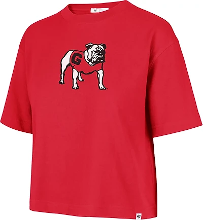 47 Women's Georgia Back Out Foundation Crop DS T-shirt
