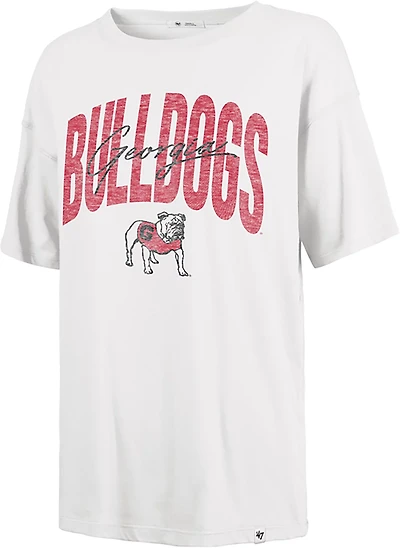 '47 Women's Georgia Bulldogs Muse Sadie Short Sleeve T-shirt