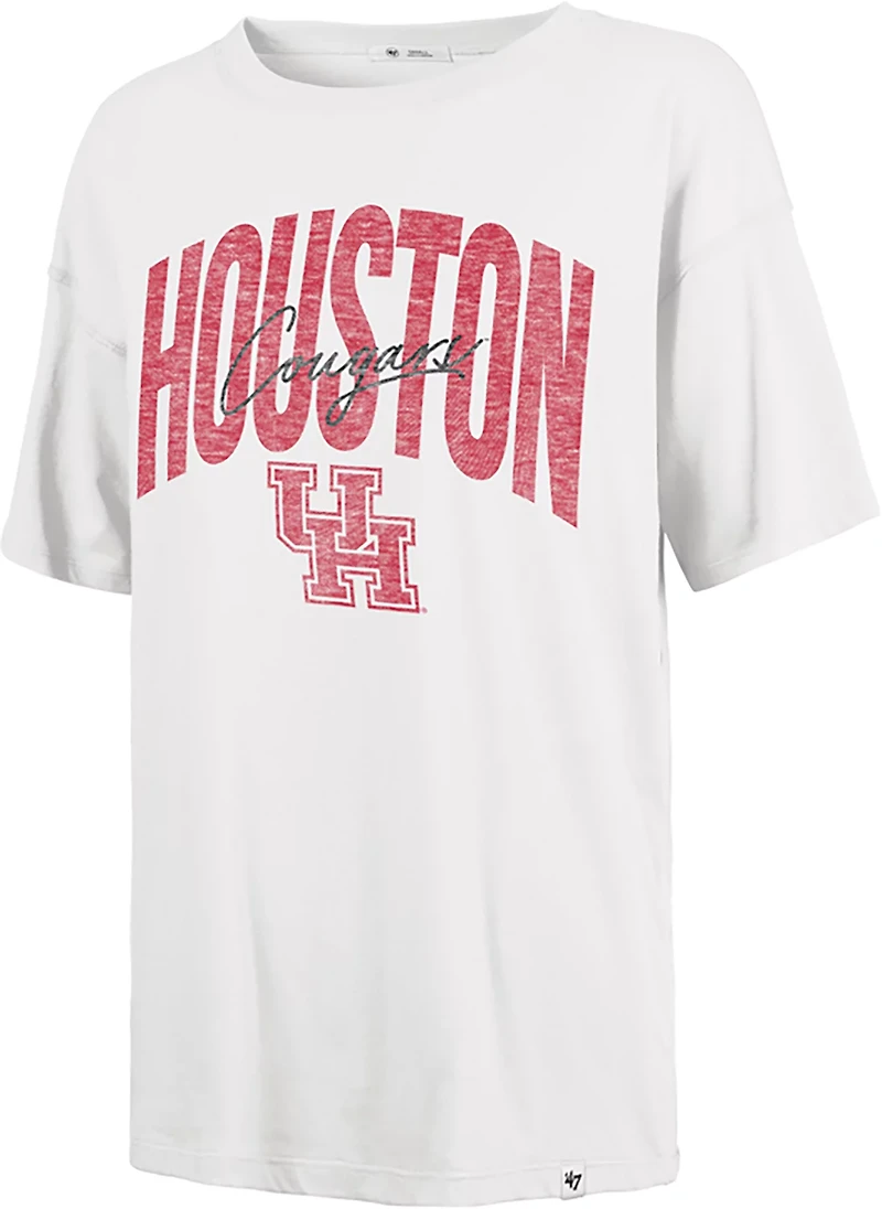 '47 Women's Houston Cougars Muse Sadie Short Sleeve T-shirt