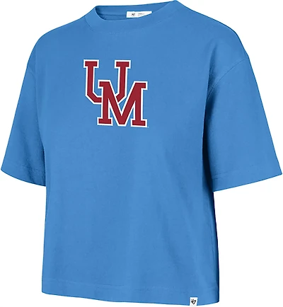 47 Women's Ole Miss Back Out Foundation Crop DS T-shirt