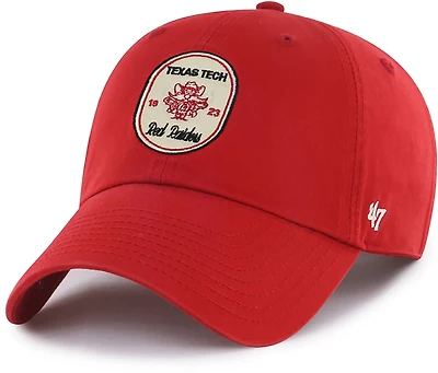 47 Adults' Texas Tech Cross Patch Clean Up Cap