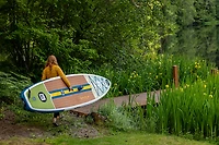 BOTE Board WULF Aero Native Floral Inflatable SUP Paddleboard