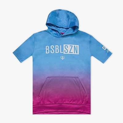 Baseball Lifestyle 101 Youth BSBL-SZN Short Sleeve Hoodie