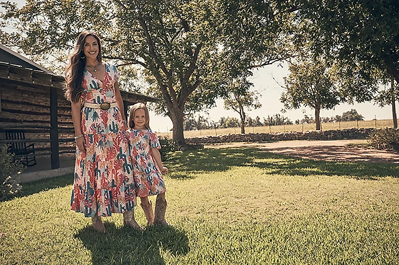 Wrangler Women's Cactus Dress Set Top