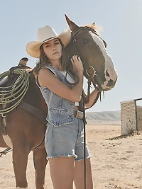 Wrangler Women's Denim Shirt Vest