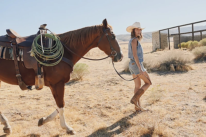 Wrangler Women's Denim Shirt Vest