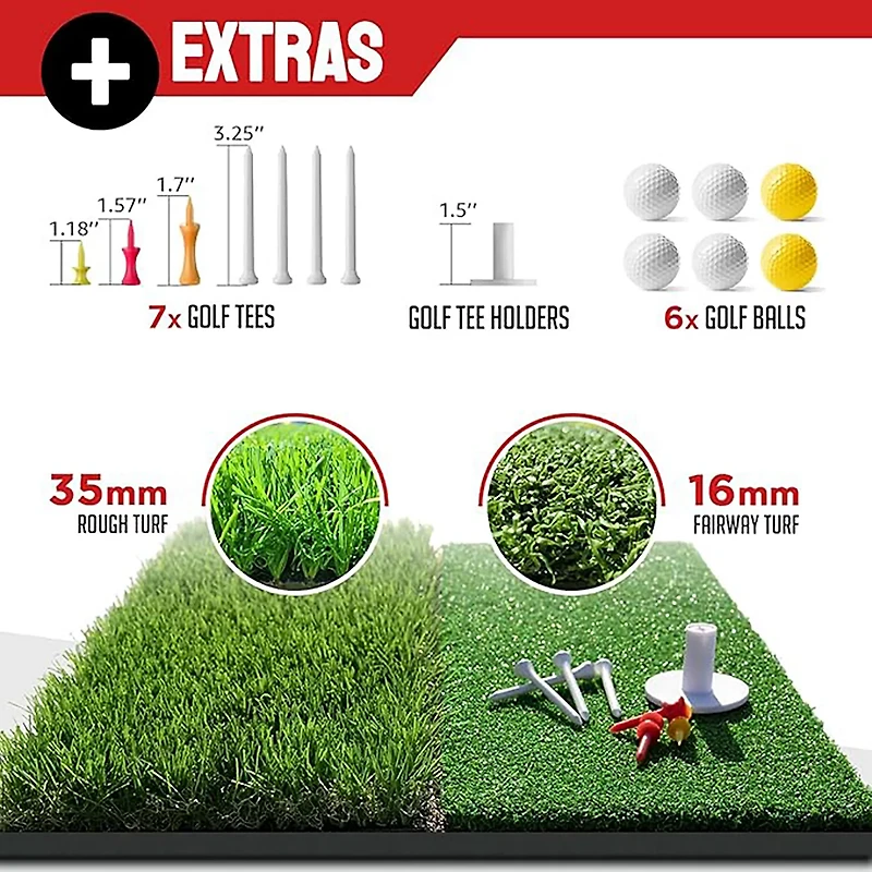 Zealfeel 10 x 7 ft Practice Net with Chipping Target