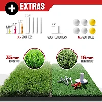 Zealfeel 10 x 7 ft Practice Net with Chipping Target