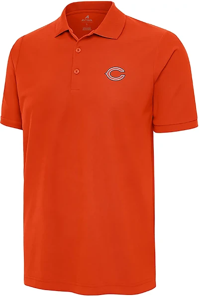 Antigua Men's Chicago Bears Legacy Pique Polo Shirt