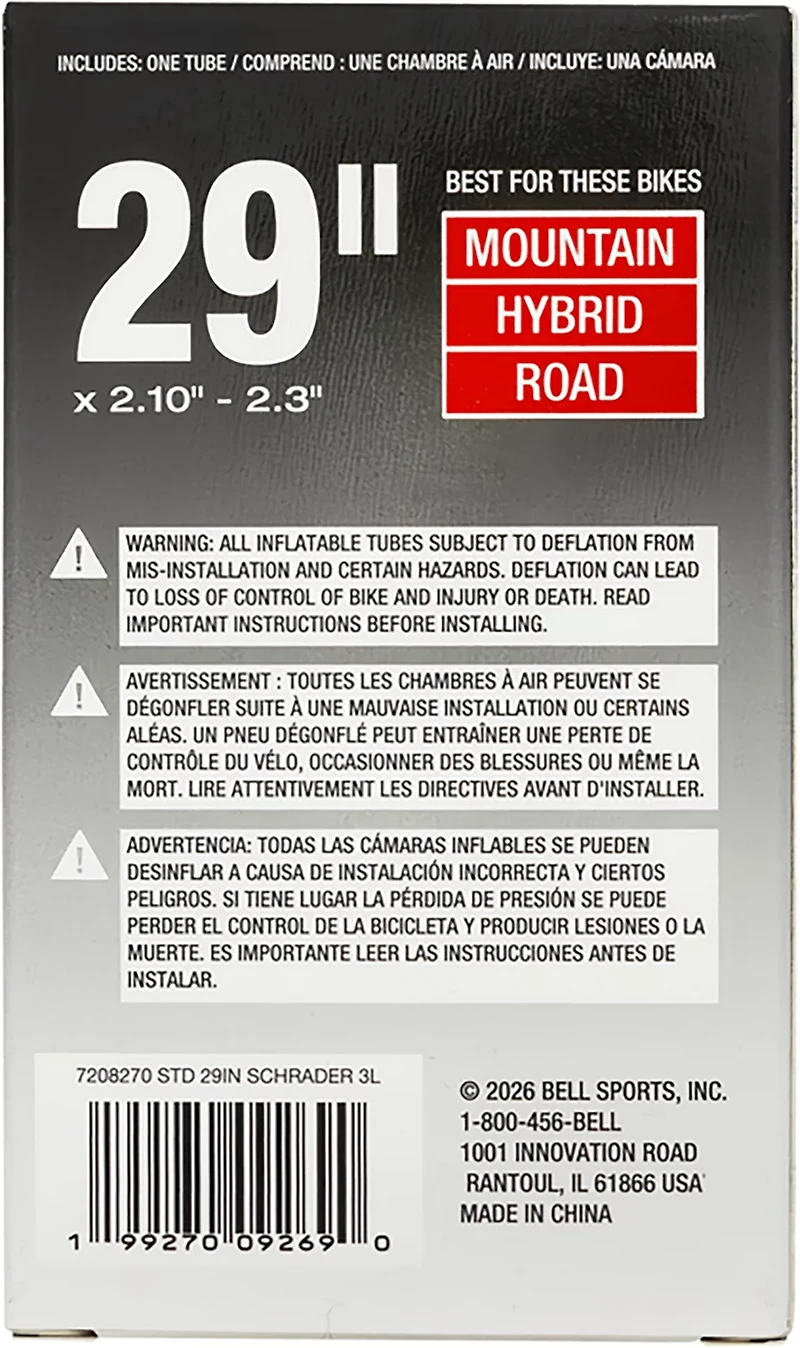 Bell Standard Bike Inner Tube