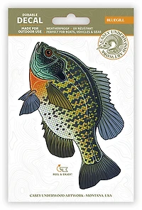 Casey Underwood Bluegill Decal