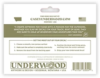 Casey Underwood Black Lab Decal