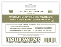 Casey Underwood Chocolate Lab Decal